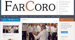 Desktop Screenshot of farcoro.it